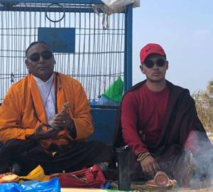 ngo team, Komang Rinpoche and Tulku Pema Lodoe